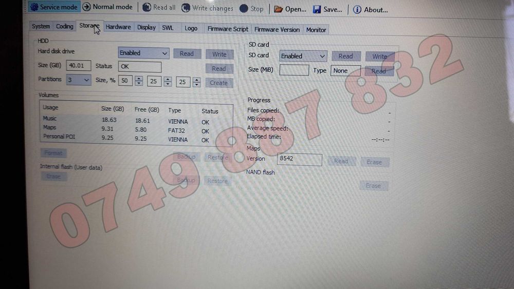 Piese ,accesorii, repar. RNS 510,RNS 310,RNS 315 si RCD 510