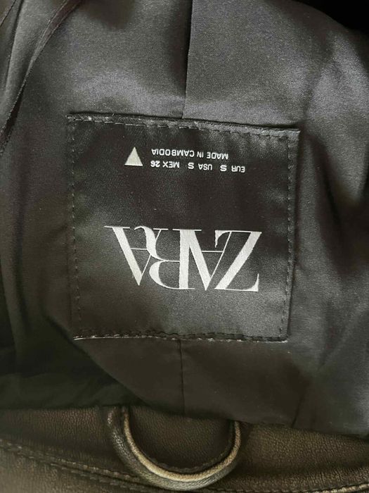 Кожено яке  Зара