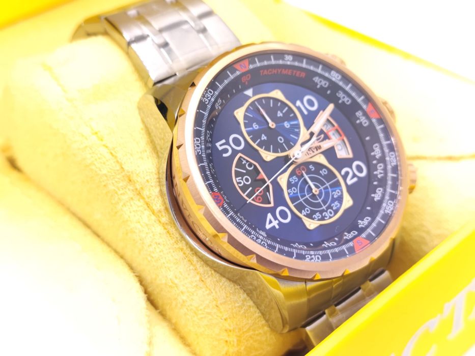 Invicta Aviator Chronograph 17203, Garantie 24 luni | #D88721