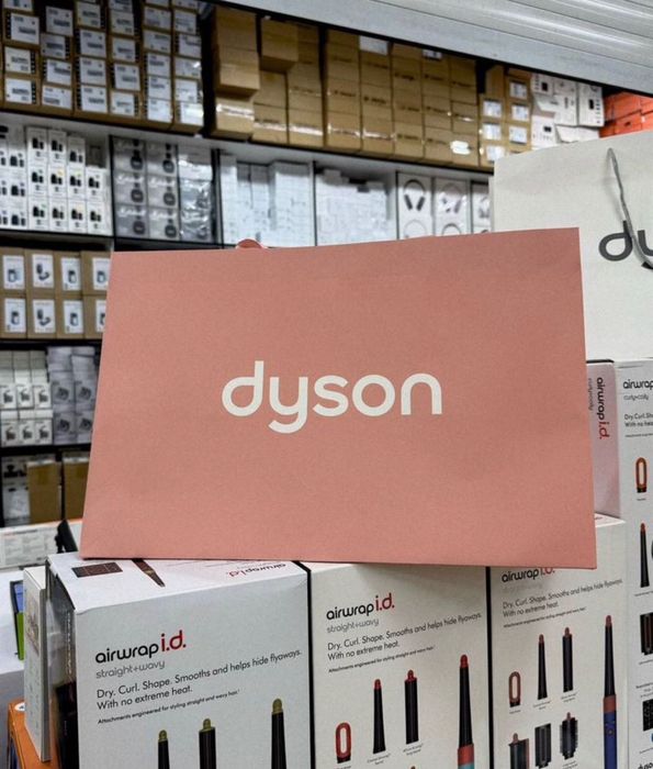 Новый подарочный пакет большой Dyson под Стайлер Фен и Выпрямитель