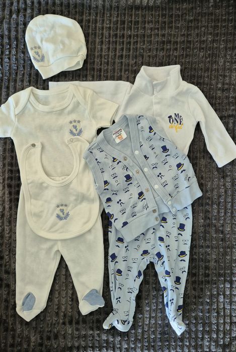 Лот зимни дрехи за новородено момче