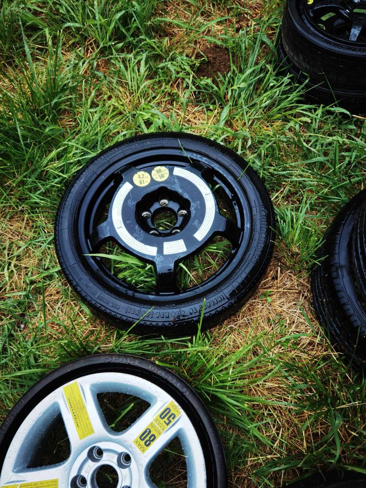 Резервни гуми за BMW, Mercedes, Audi, Golf, opel и др