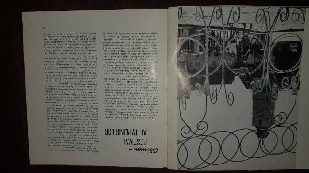 Revista Cibinium 1977, Festival cultural-artistic, 1-8 mai,Sibiu