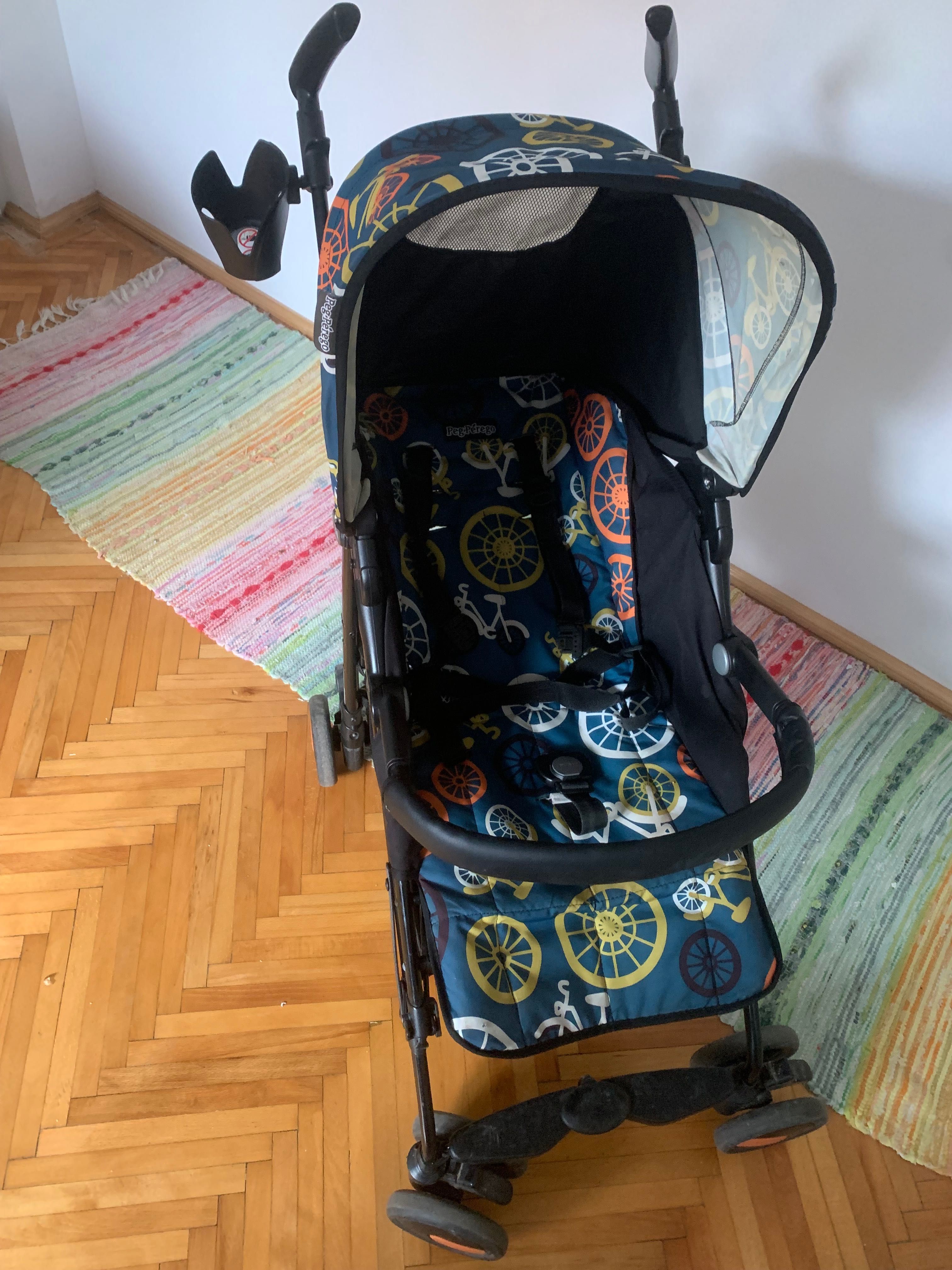 Peg perego pliko mini - unisex, pliere acordeon, poziție somn