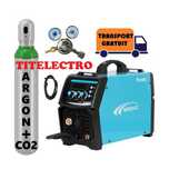 Aparat sudura NOVO MIG 180 JASIC + tub 8 litri argon CO2 PLIN + ceas