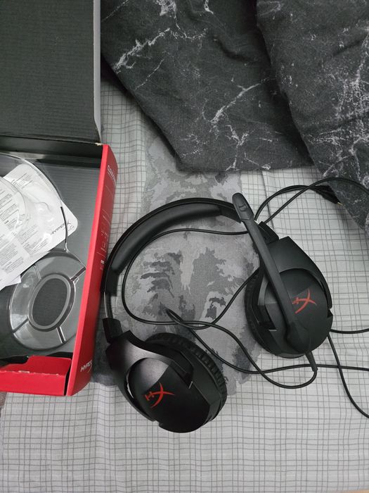 Новые компьютерные наушники hyperx cloud