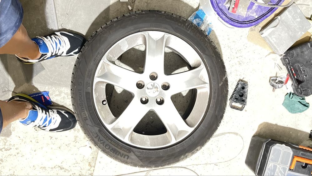 Алуминиеви Джанти от пежо 407 17цола