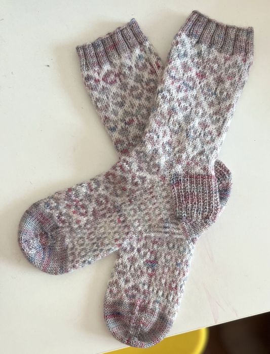 Носки теплые ручной работы