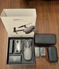 Drona DJI Mavic 2 Pro (+ aculumatori extra originali)- set complet