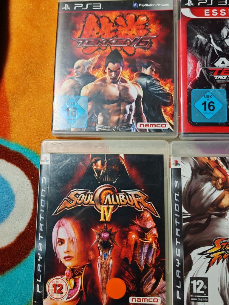 Tekken, virtua Fighter, soul calibru și ufc  Sony PlayStation 3