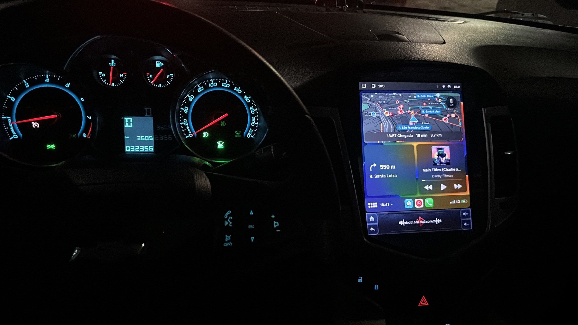 Navigatie Android Chevrolet Cruze