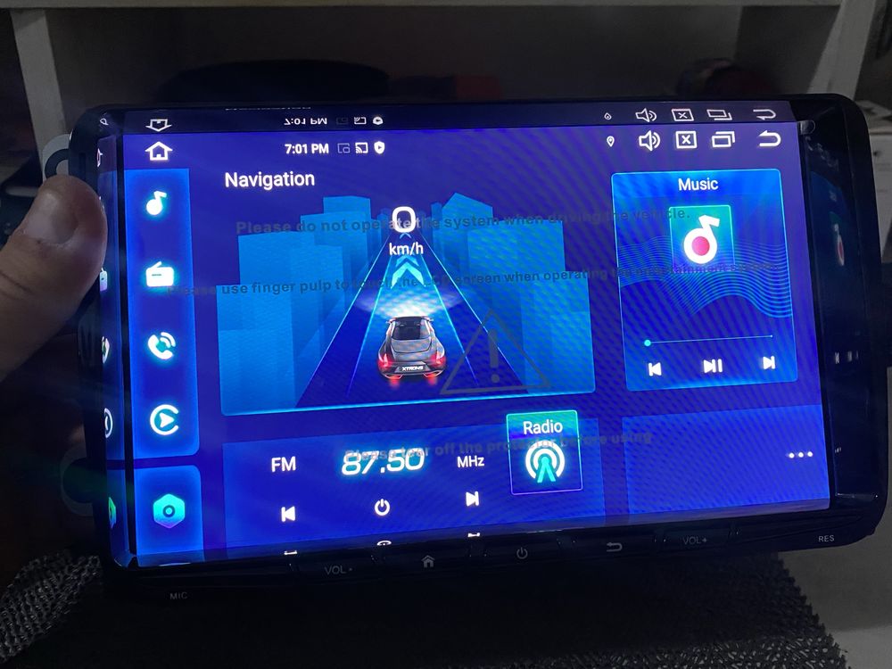 Navigatie VW Xtrons 8gb + 128 Android Passat Golf noua. Sim card