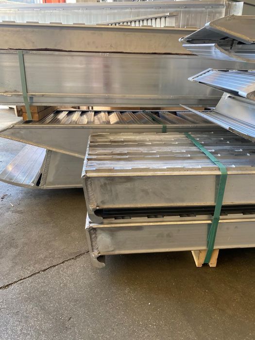 Rampe aluminiu incarcare utilaje