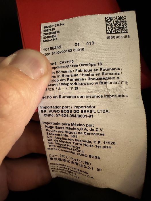 Platon barbati Hugo Boss bleaumarin