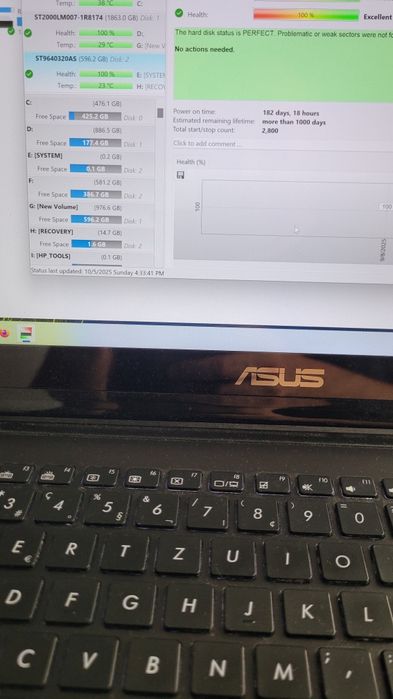 HDD Hard Disk ST9640320AS Seagate 640 GB - 100%