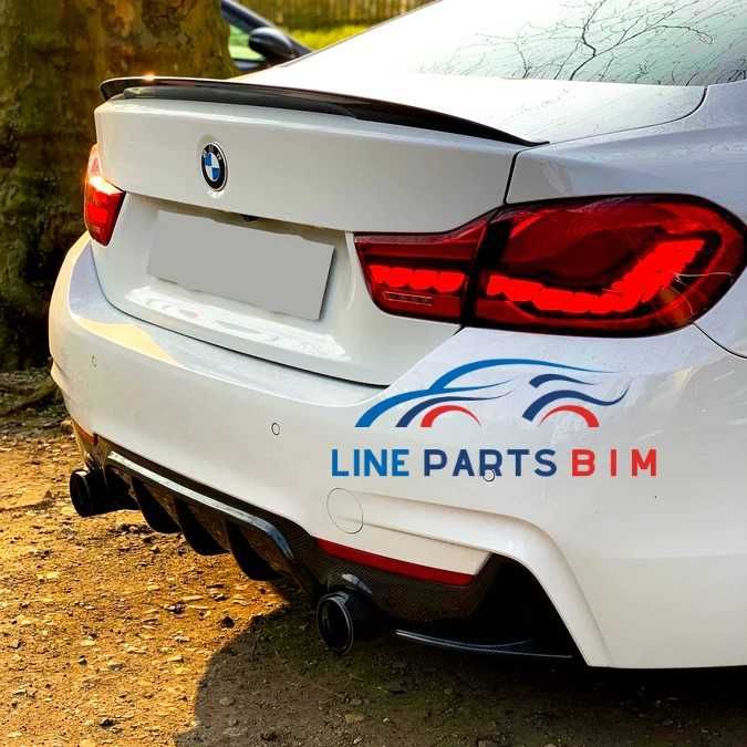 Eleron Lip Codita Portbagaj BMW Seria 4 F32 M Performance Negru Lucios