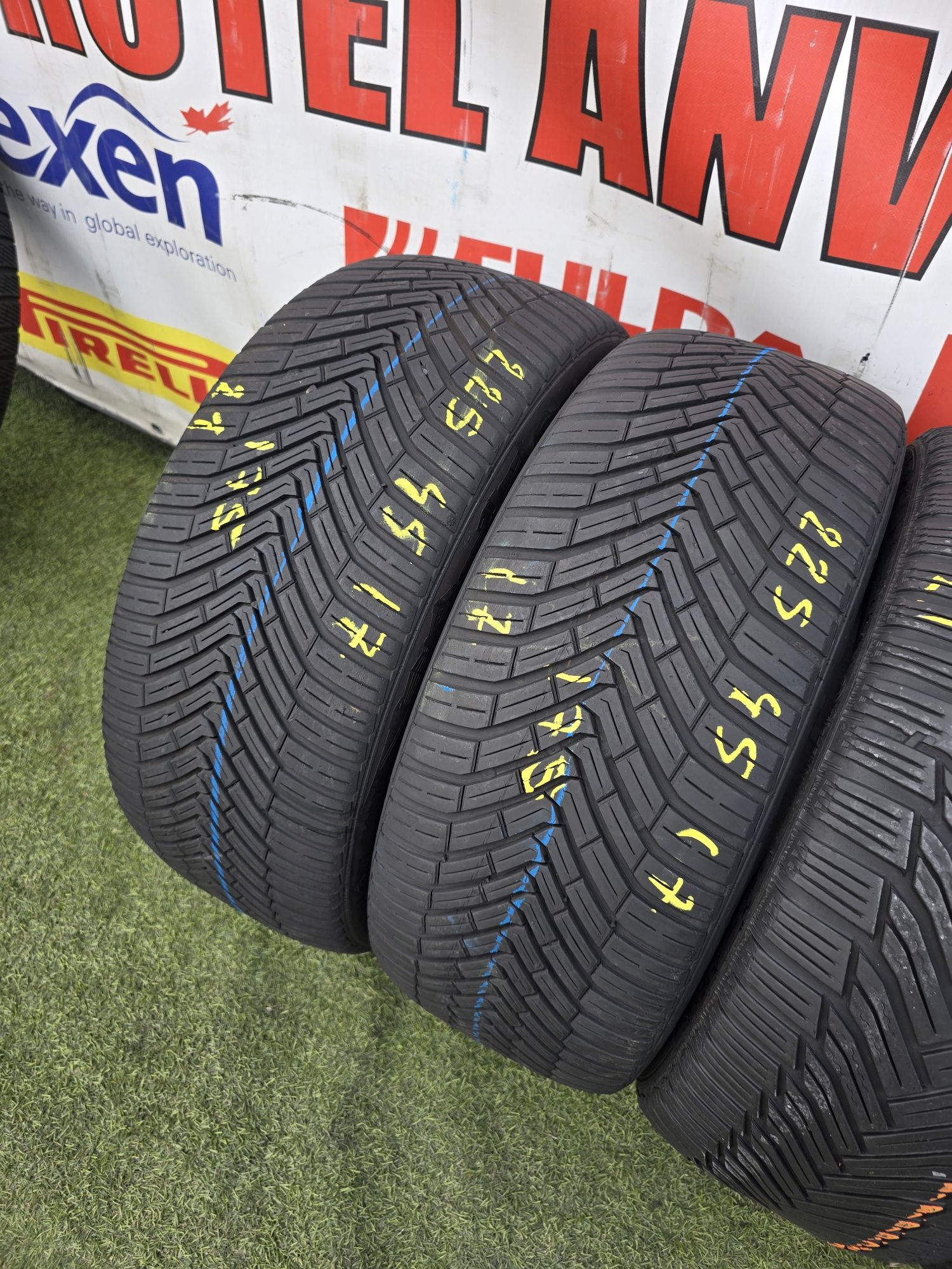 225 45.17 2x continental 2x michelin m+s