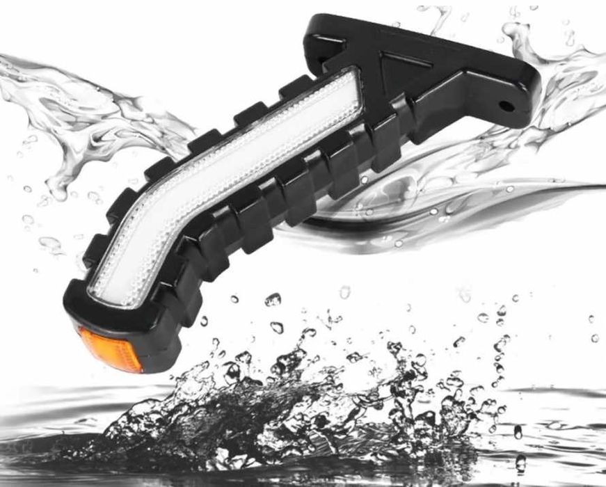 12-24V Рогчета с Динамичен Бягащ Мигач Неон Ефект Странични Маркери