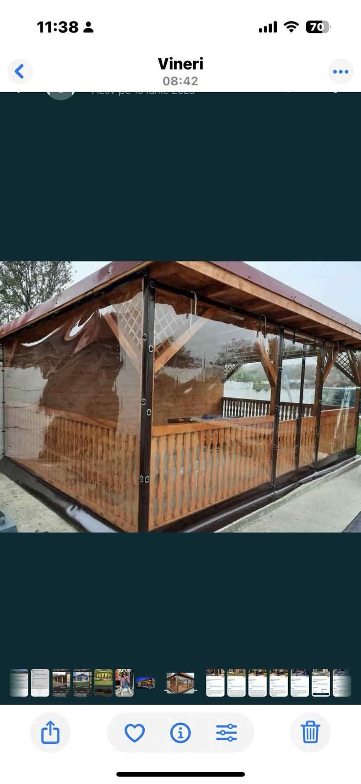 Foișoare și terase imobiliare de gradina
