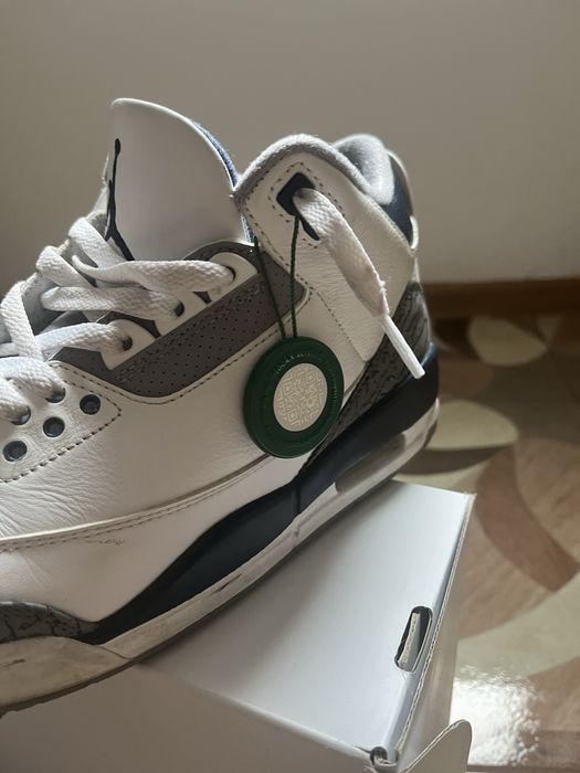 Jordan 3 retro MidNight navy