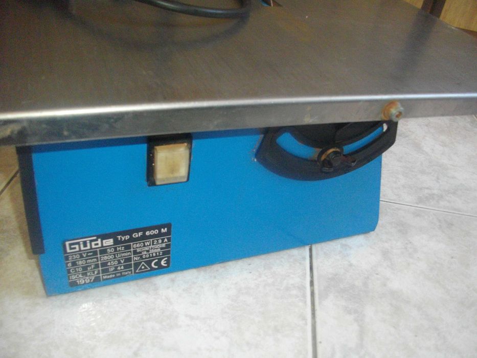 660W ф180 ITALY Профи Електрическа Машина Рязане Плочи Плочки-GUDE