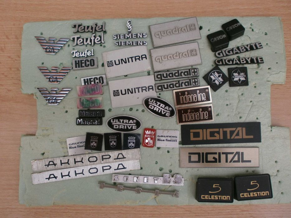 carcase stampile, embleme/sigle deck noi