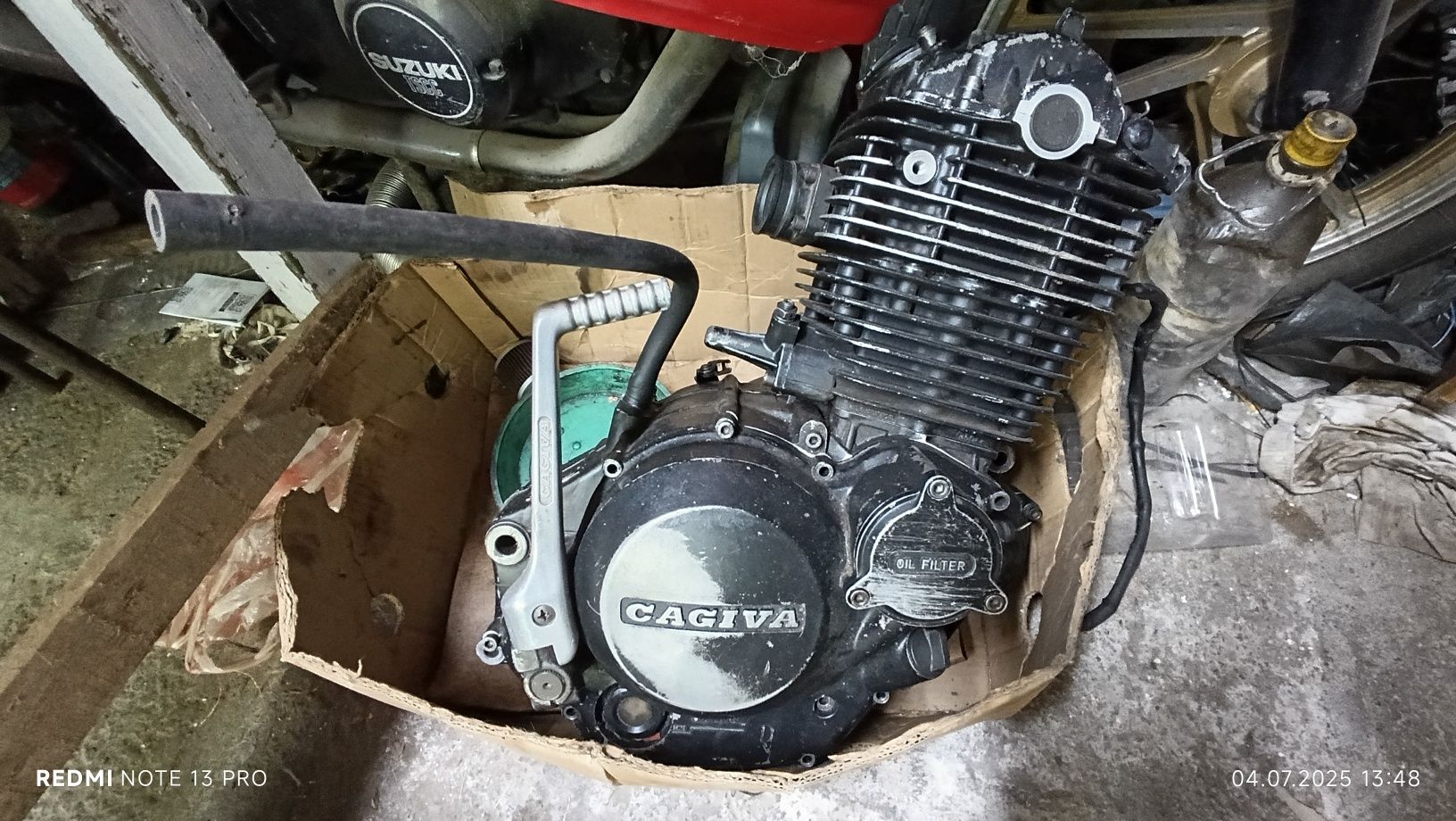 Cagiva T4 500E + двигател за cagiva T4 350R