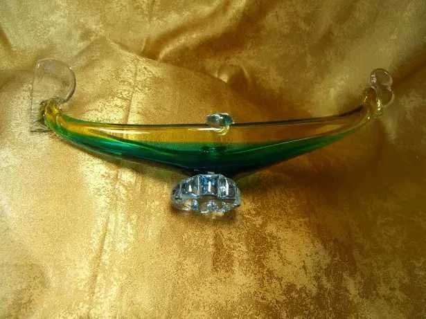 Scrumiera sticla Murano, colectie, cadou, vintage
