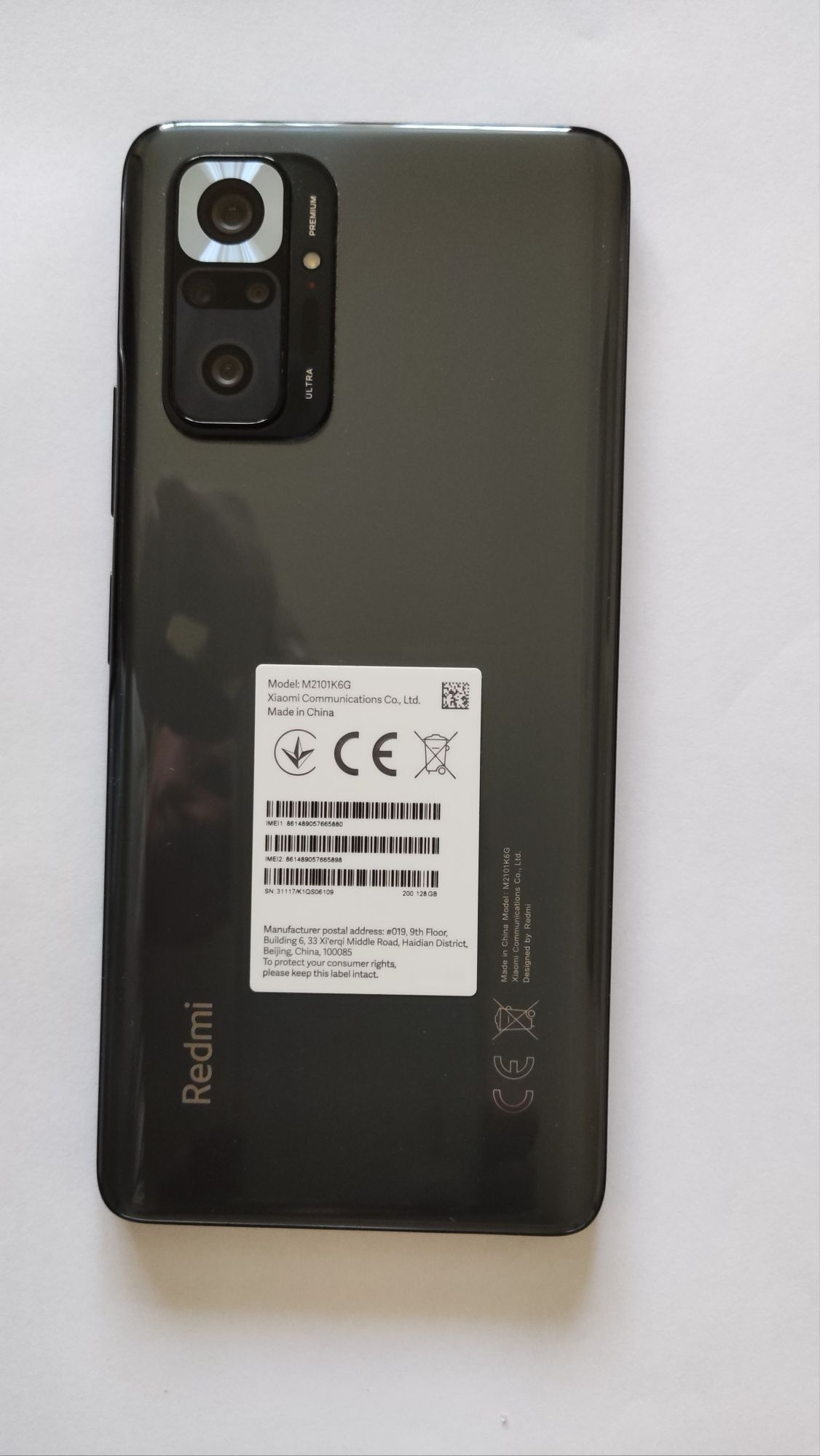 Xiaomi Redmi note 10 pro 6/128 GB