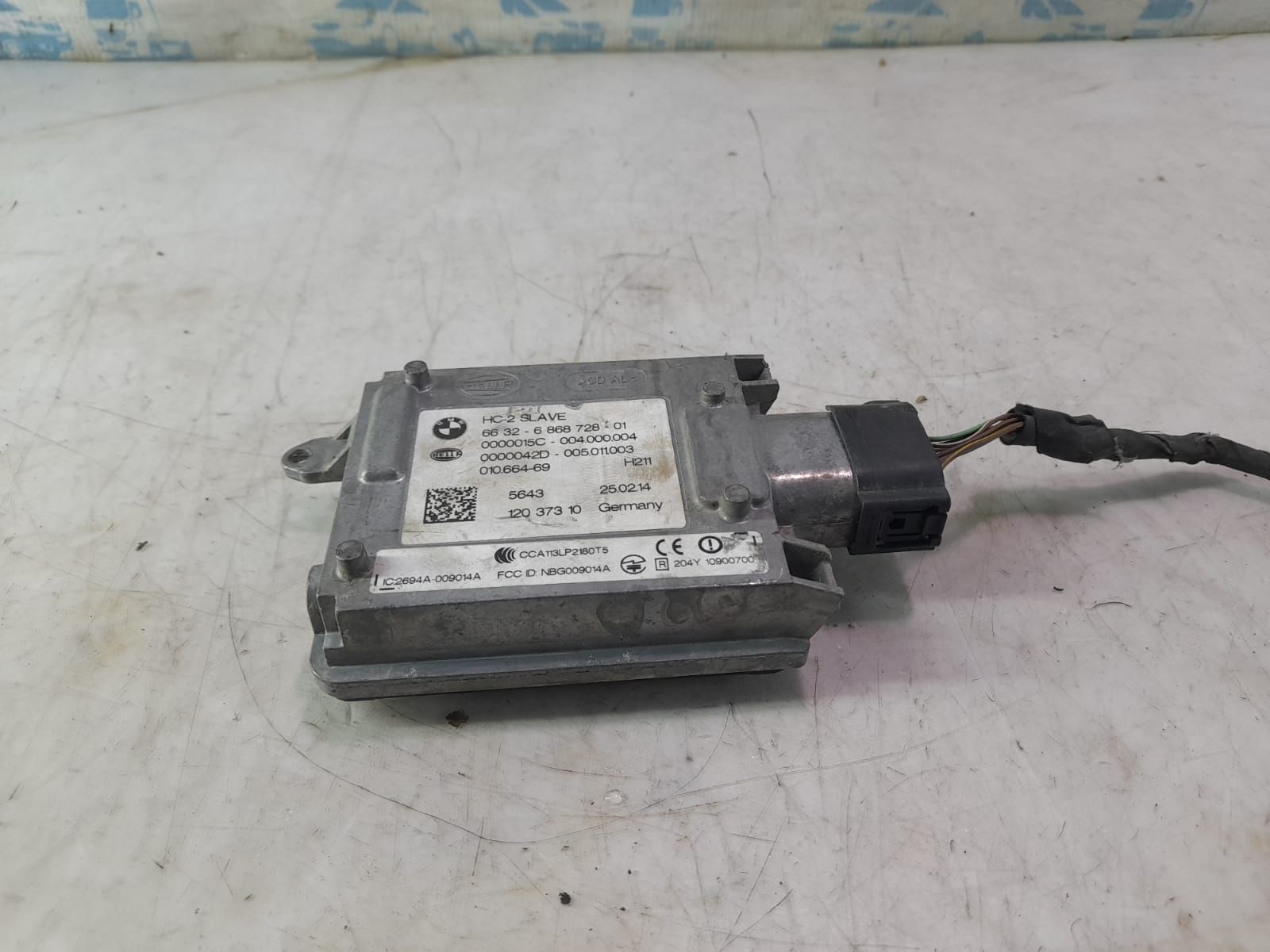 Modul senzor radar unghi mort 6632686247601 BMW Seria 5 F07/F10/F11 [