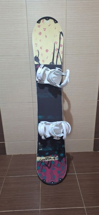 Placa snowboard Nitro Lectra 146-legaturi -boots burton