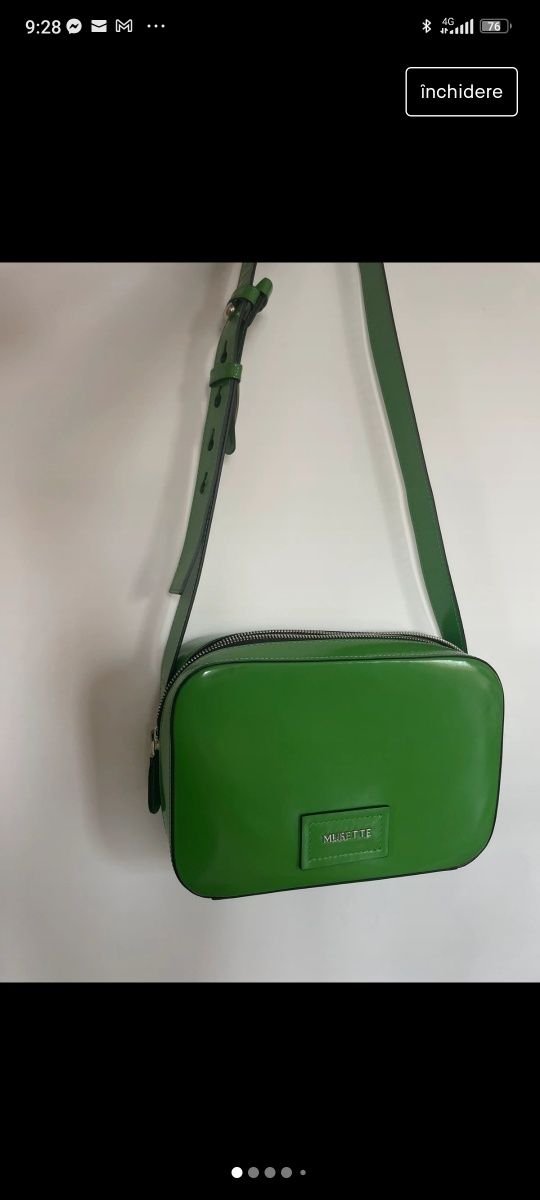 Geanta Musette verde