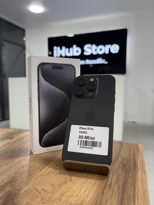 iPhone 15 Pro • 512GB • 81% аккум