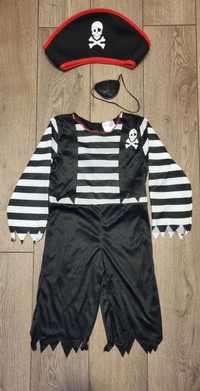 Costum de pirat pentru copii 3-4 ani