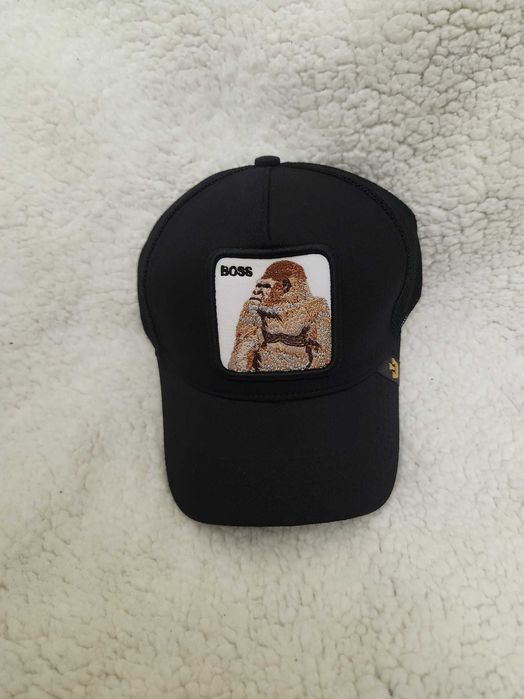 GOORIN BROS шапка Black Горила/мечка/Лъв шапка с Козирка Фенска