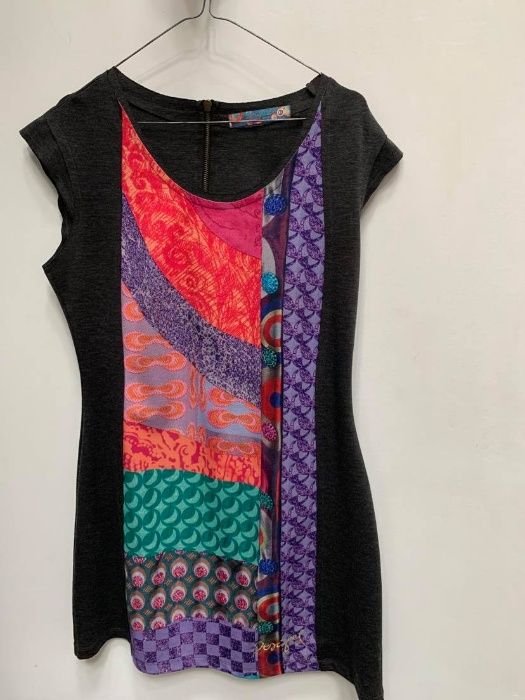 Rochie Desigual cu maneca scurta