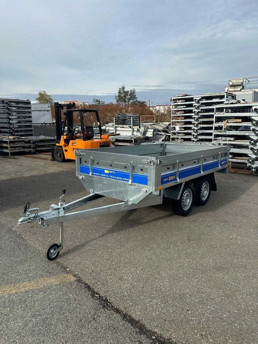 REMORCA SUDATA, VESTA 26 HOCHLADER* 2 Axe/750 Kg: 260*150*35cm/Categ.B