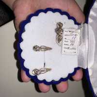 Продам Бриллиант набор (серьги и кольцо (18 размер))