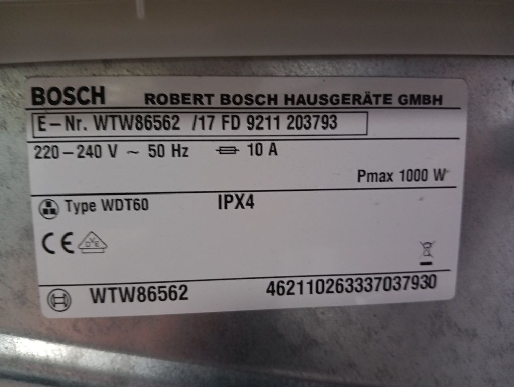 Сушилня с термопомпа Бош Bosch Eco Logixx 7S    24 месеца гаранция!