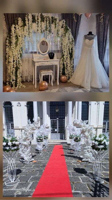 Arcade baloane si flori