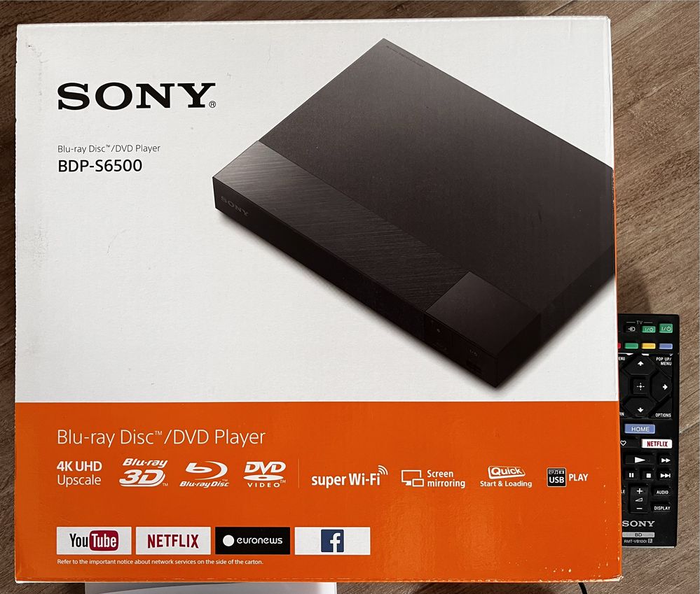 SONY Blue-ray disc/DVD player