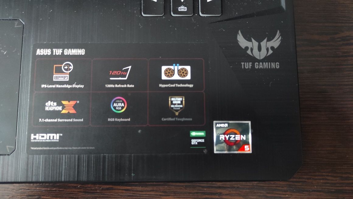 Ноутбук ASUS tuf gaming