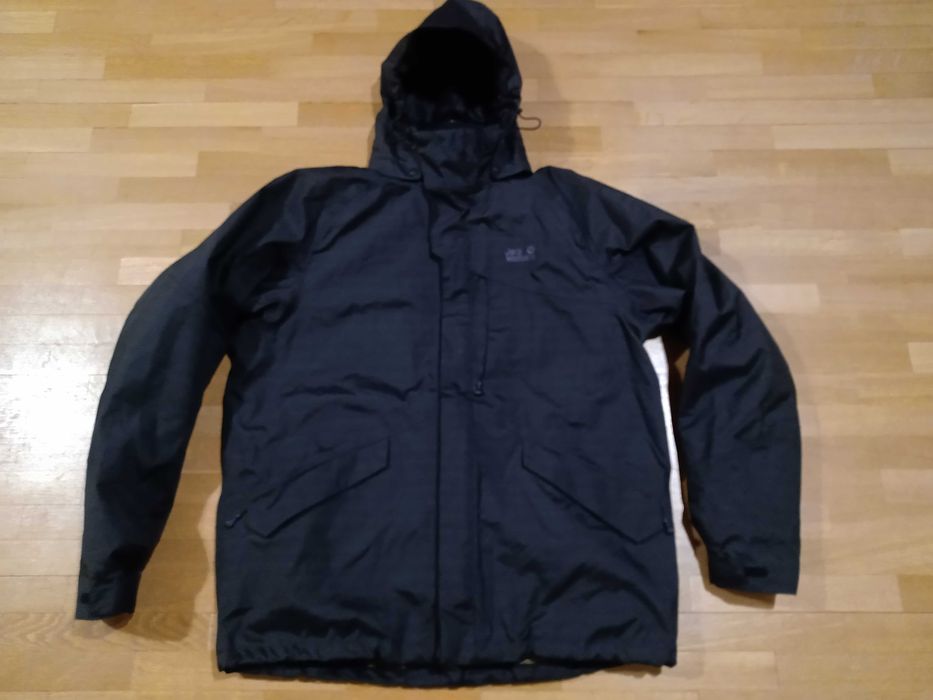 Jack Wolfskin мъжко дълго дебело яке и полар 2XL водоустойчив парка