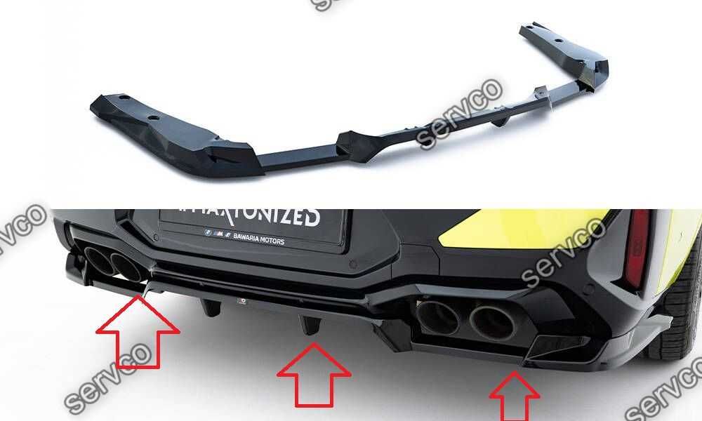 Pachet Set Body kit tuning Bmw X4M F98 Facelift 2021-v4 Maxton Design