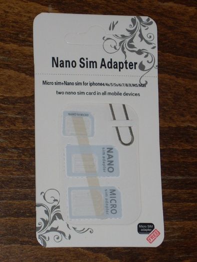 5 броя Nano Micro SIM Card Adapter Адаптер за сим карти комплект 4 в 1