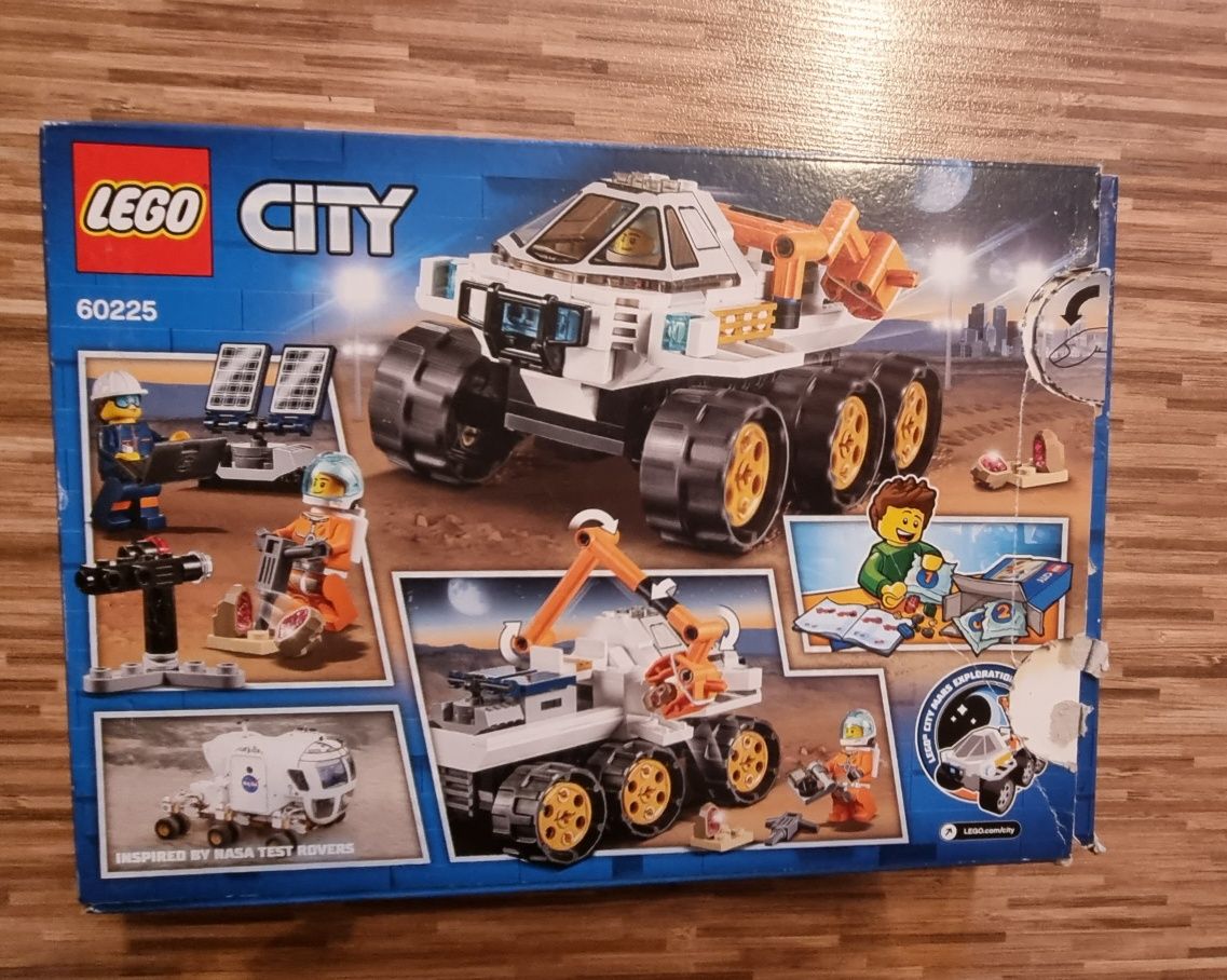 LEGO City Cursa de testare pentru Rover, 60225, 202 piese