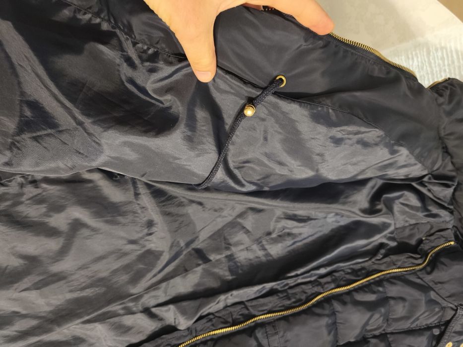 Тъмносиньо яке за бременни HM, р-р М