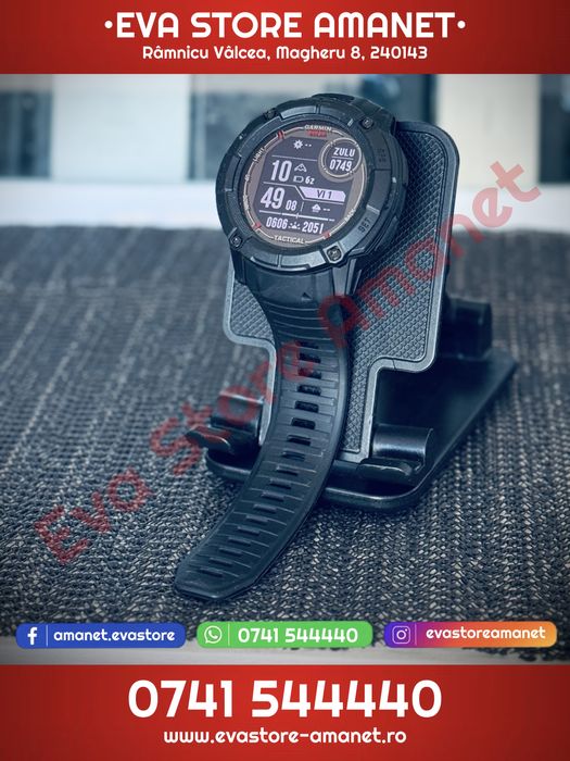 SmartWatch GARMIN Instinct 2X Solar - Tactical Edition 50mm 10 ATM