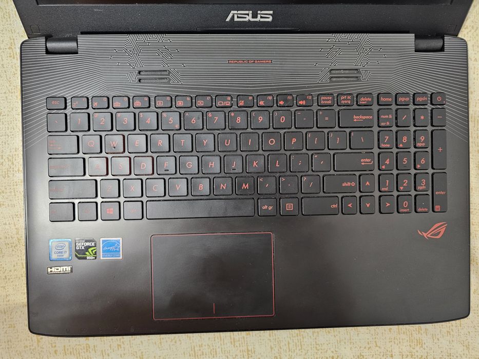 Laptop asus rog GL552VX