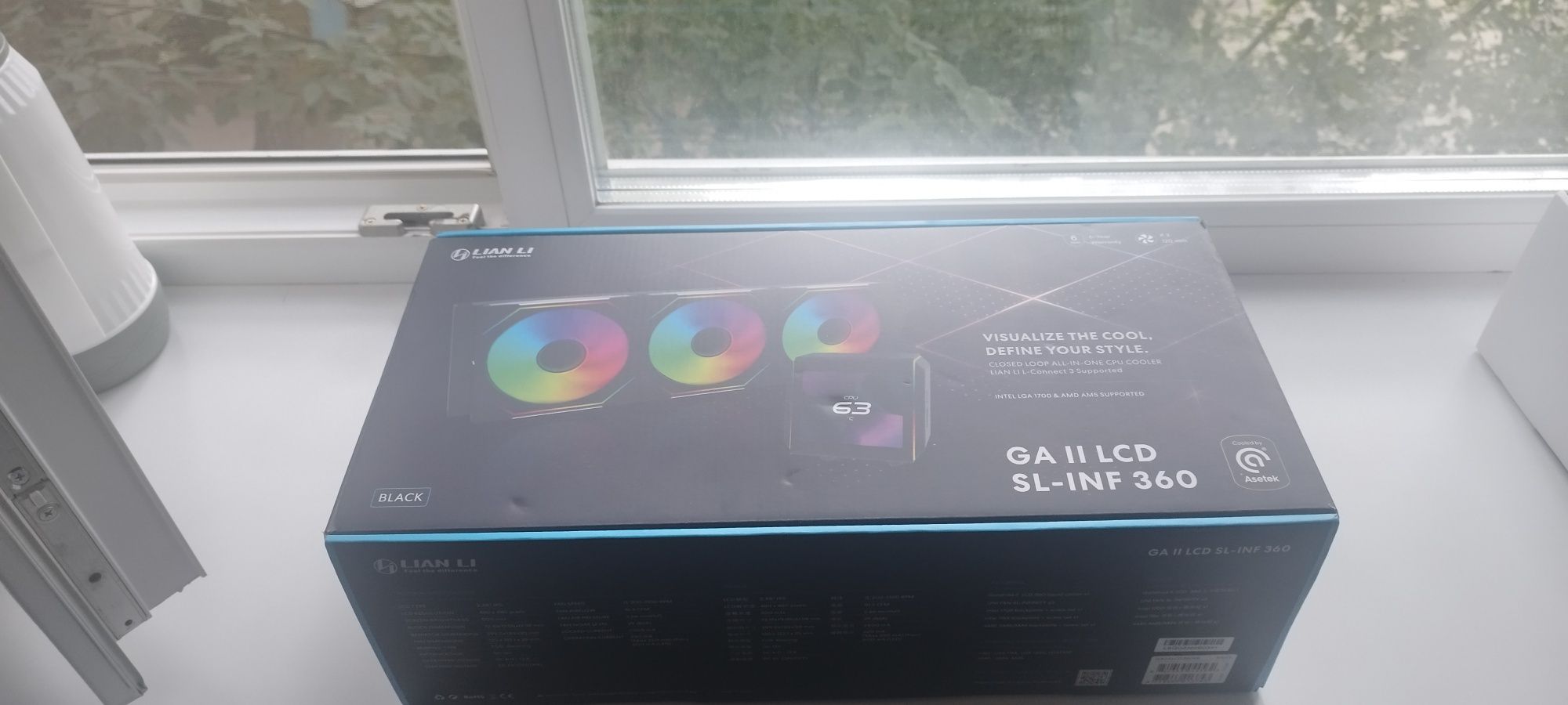Система водяного охлаждения Lian Li Galahad II LCD SL-INF 360 ARGB